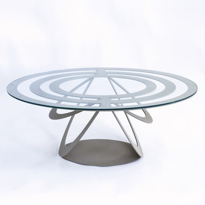 Arti e Mestieri Optical Oval Table - Made in Italy