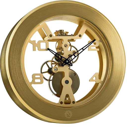 Matthew Norman Wind Modern Table Clock from Swiss Master Clock Makers - 8 Day Manual Wind Clock - Time for a Clock