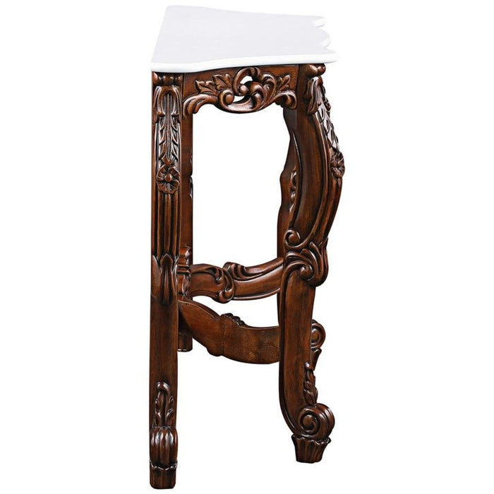 Design Toscano The Royal Baroque Marble-Topped Hardwood Console Table