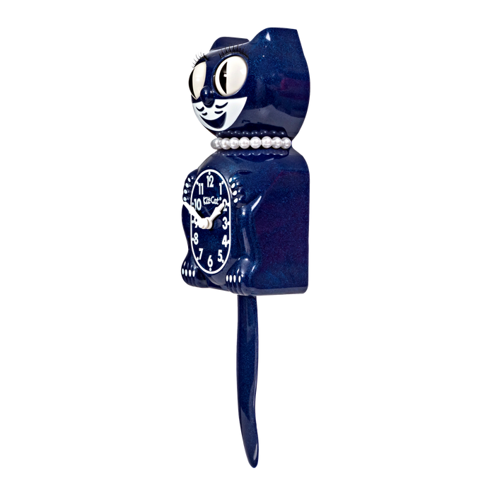 Kit-Cat Klock Galaxy Blue Lady - Made in U.S