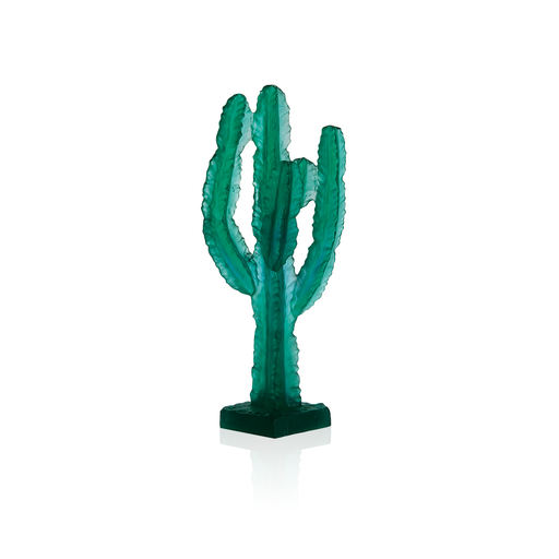 Daum - Jardin de Cactus Green Cactus by Emilio Robba - Time for a Clock
