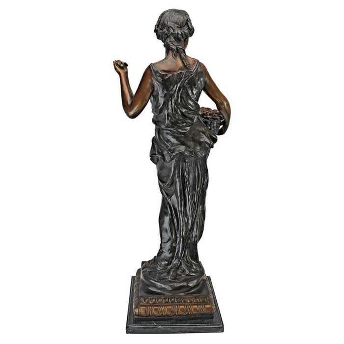Design Toscano Goddess of Nature Cast Bronze Garden Statue