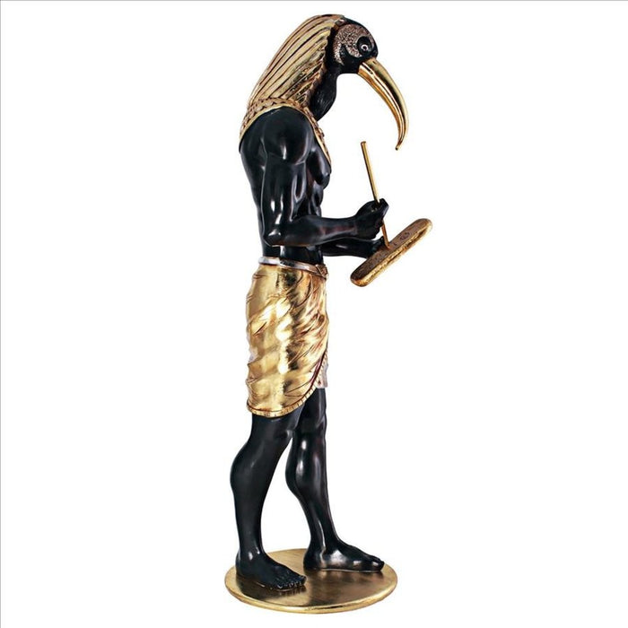 Design Toscano The Egyptian Grand Ruler Collection: Life-Size Thoth Statue