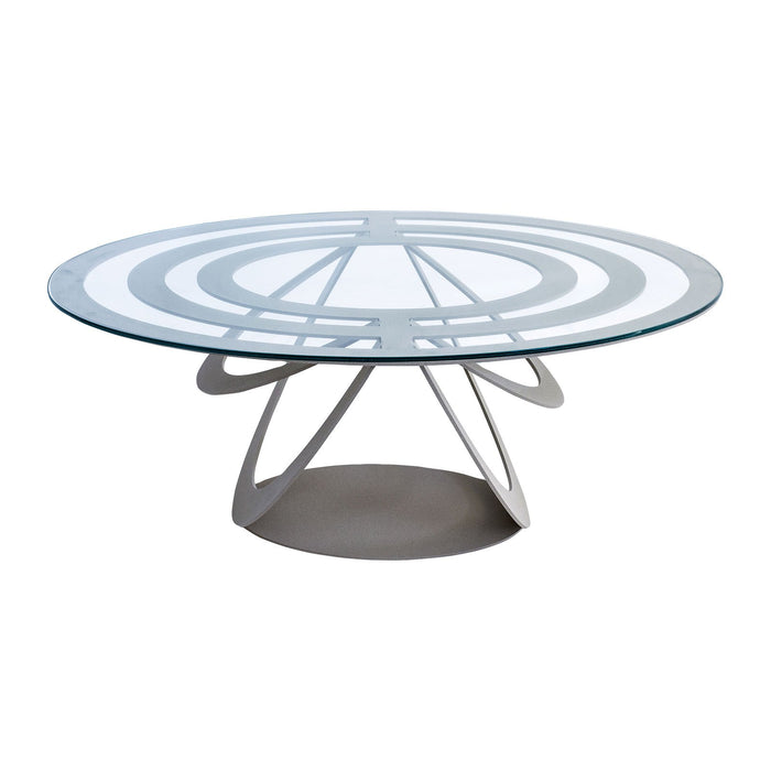 Arti e Mestieri Optical Oval Table - Made in Italy