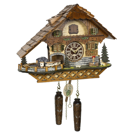 Hermle Phillip Quartz Chalet-Style Black Forest Cuckoo Clock - Made in Germany - Time for a Clock