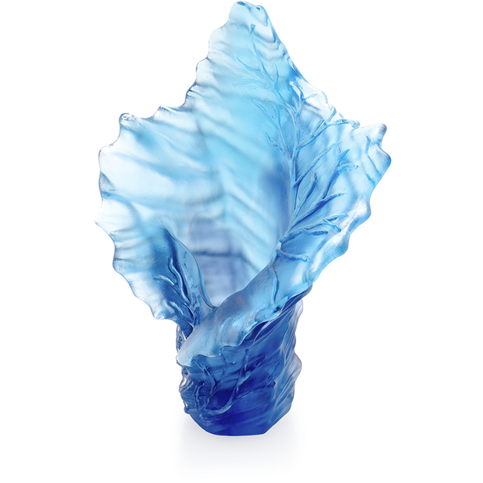 Daum - Crystal Coral Sea Medium Vase - Time for a Clock