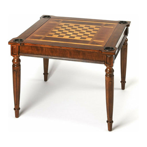Butler Antique Cherry Multi-Game Card Table - Time for a Clock