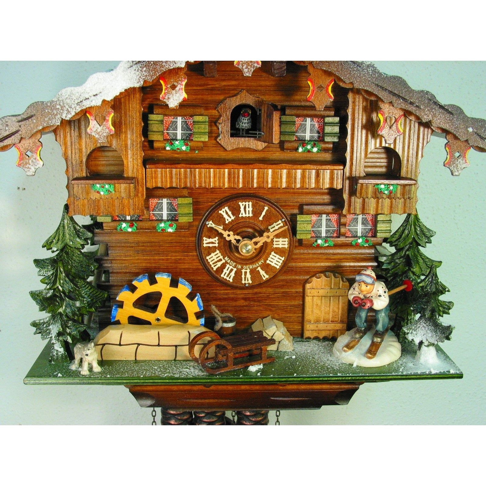 August Schwer Chalet-Style Cuckoo Clock 3.0503.01.P Made in Germany ...
