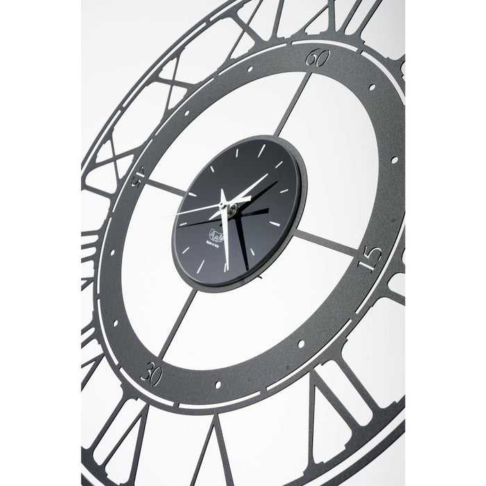 Arti e Mestieri Koros 50 Wall Clock - Made in Italy