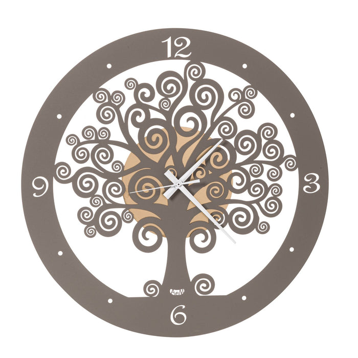 Arti e Mestieri Tree of Life Wall Clock - Made in Italy