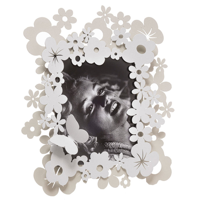 Arti e Mestieri Big Photo Frame with Flowers Daisy - Made in Italy