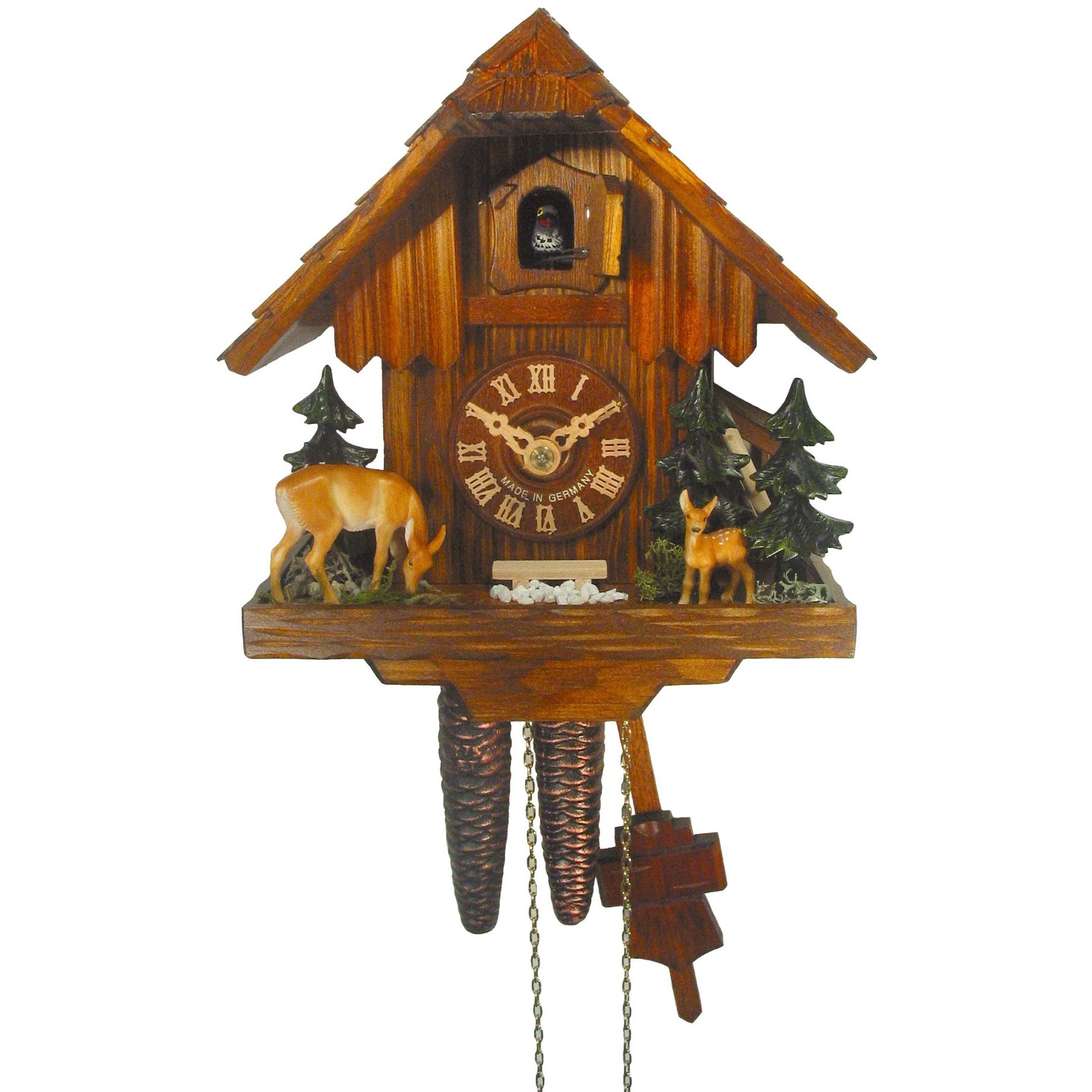 August Schwer Chalet-Style Cuckoo Clock 1.0322.01.C Made in Germany ...