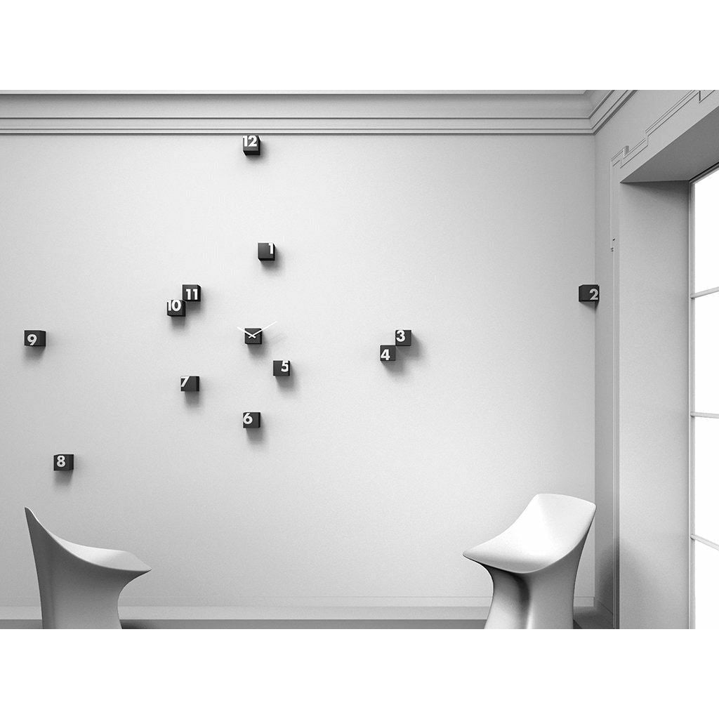 Progetti - Rnd_Time Wall Clock in Black & White