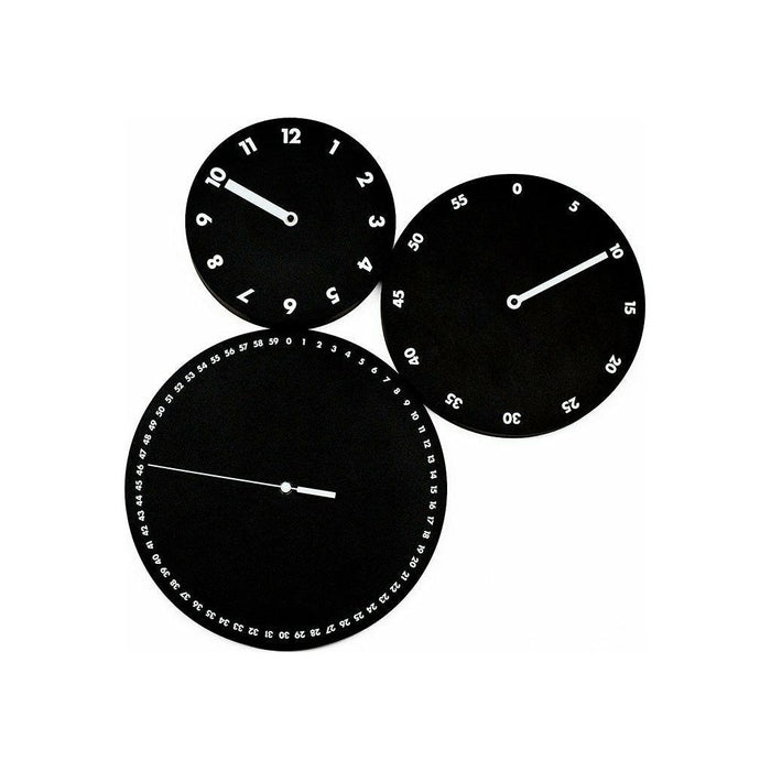 Progetti - H: M: S: Wall Clock - Made in Italy - Time for a Clock