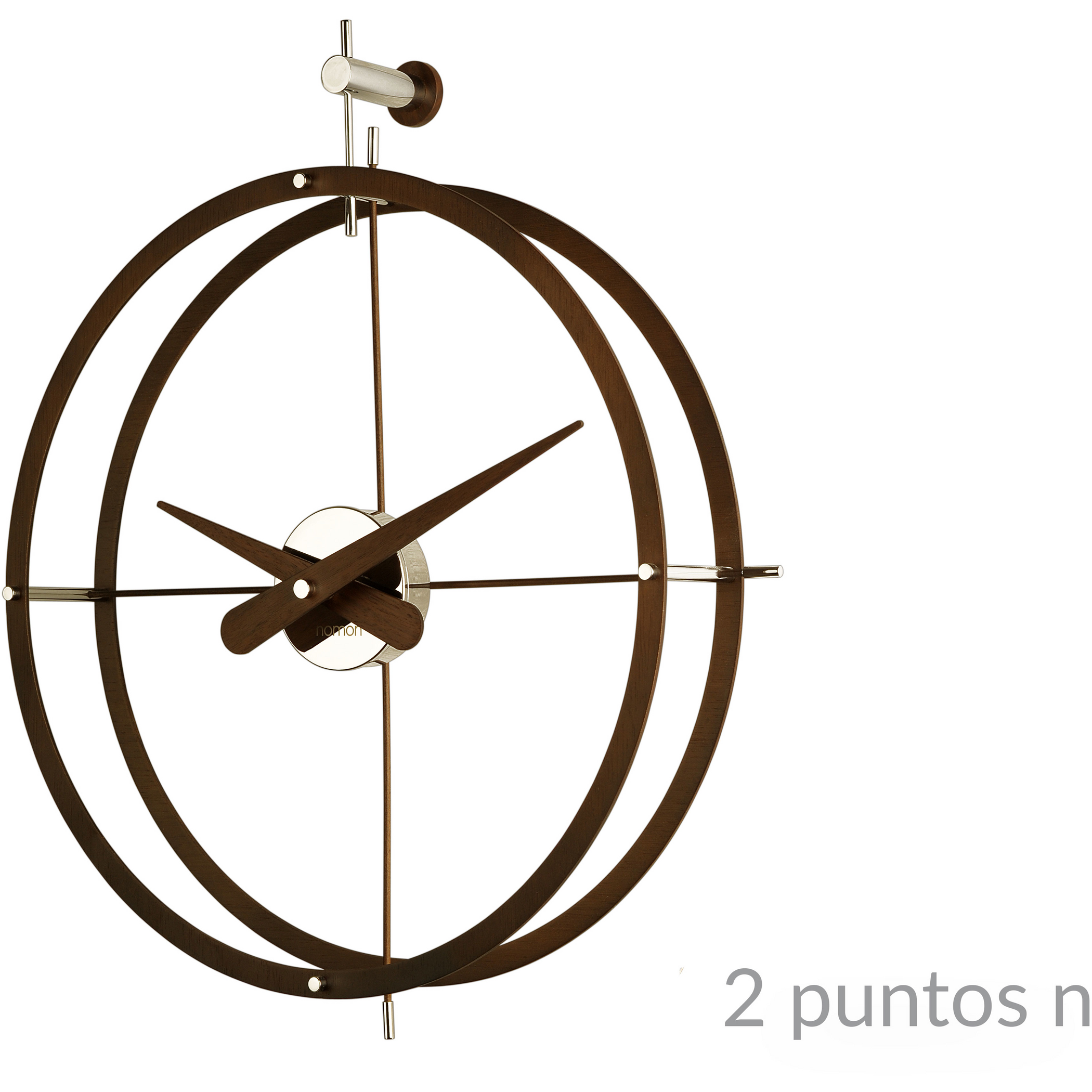 Nomon Dos Puntos Wall Clock - Josè Maria Reina - Made in Spain — Time ...