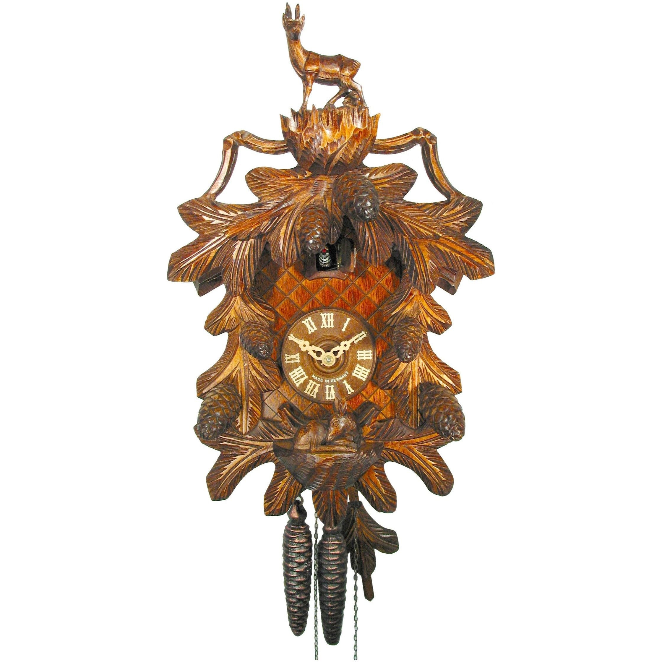 August Schwer Chalet-Style Cuckoo Clock 2.5009.01.P Made in Germany ...