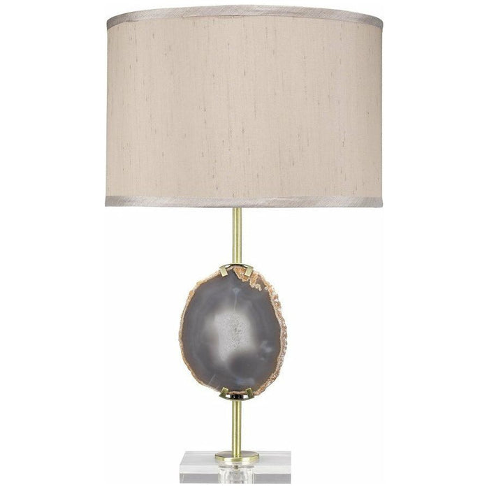 Jamie Young - Agate Slice Table Lamp - Time for a Clock