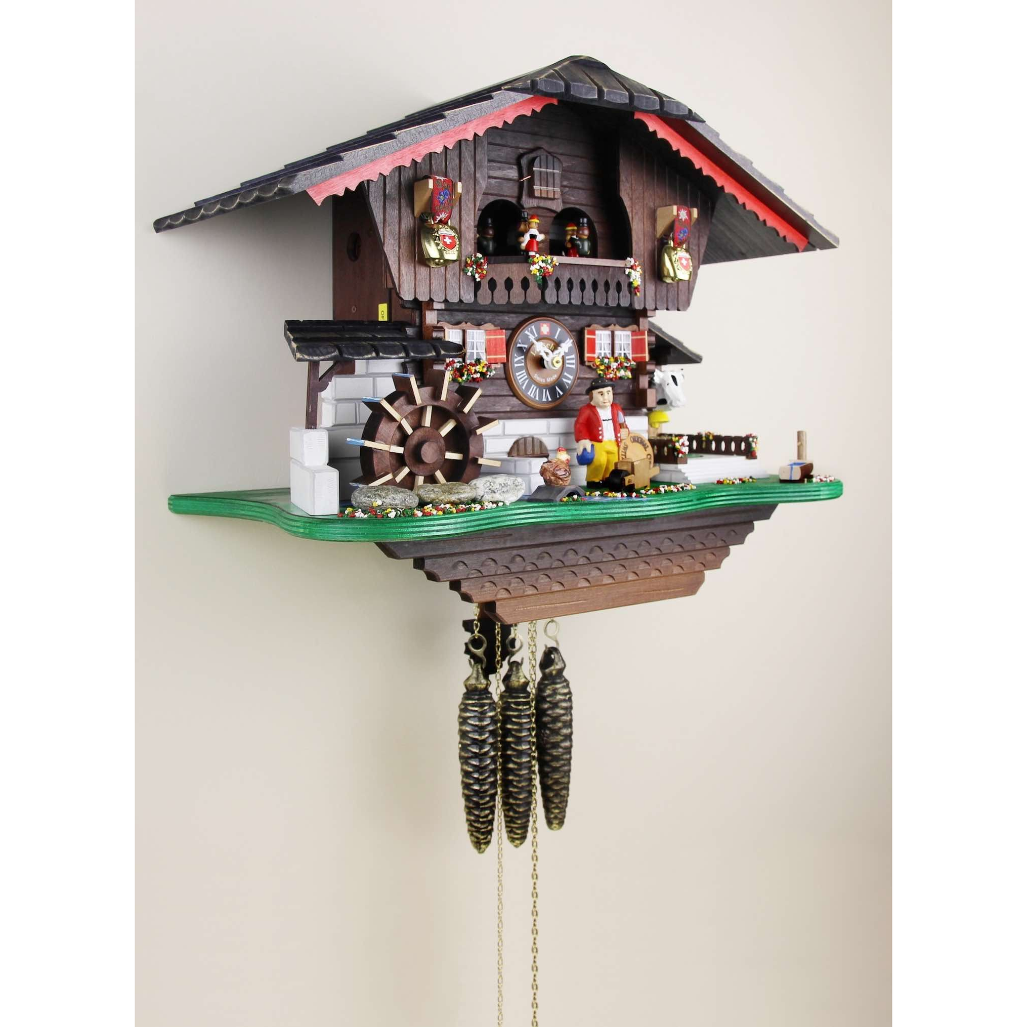 Loetscher - The Farmer’s Chalet Swiss Cuckoo Clock - Limited Edition ...