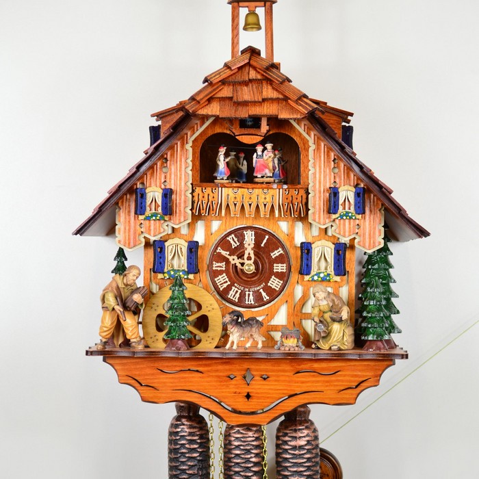 August Schwer Chalet-Style Cuckoo Clock - 5.0435.01.C - Made in Germany - Time for a Clock