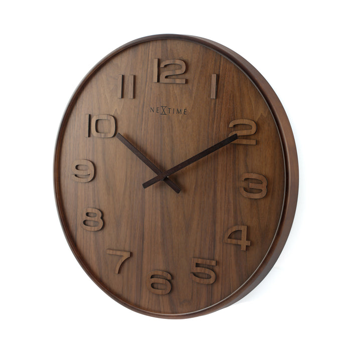 NeXtime - Wood Wood Big Wall Clock - Time for a Clock