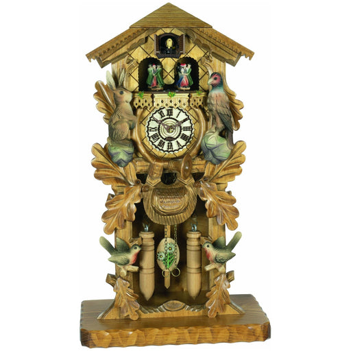 Trenkle Cuckoo Clock 386/2 QMT Carved-Style 53cm - Time for a Clock
