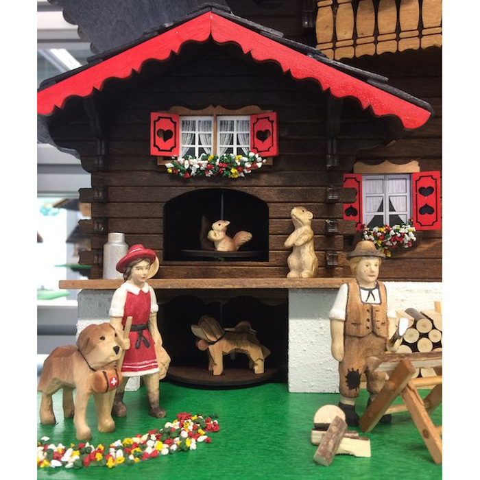 Sylvanian Families Reindeer Siblings and Christmas Holiday Lodge