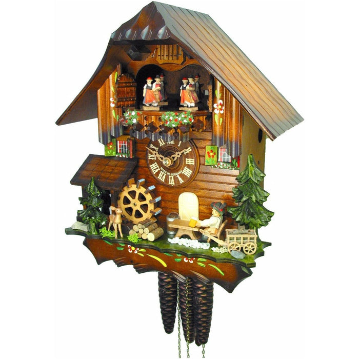 August Schwer Chalet-Style Cuckoo Clock - 4.0443.01.C- Made in Germany - Time for a Clock