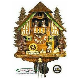 August Schwer Chalet-Style Cuckoo Clock - 4.0446.01.C - Made in Germany - Time for a Clock