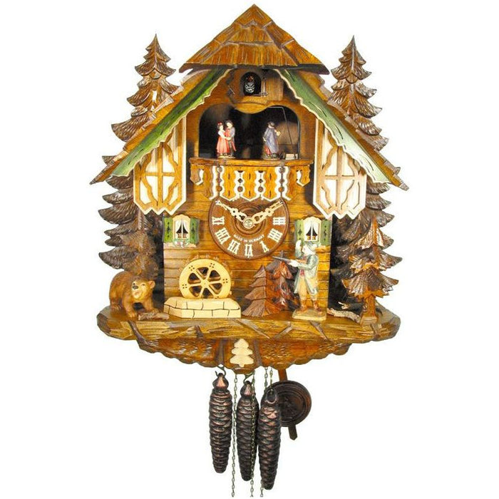 August Schwer Chalet-Style Cuckoo Clock - 4.0448.01.C - Made in Germany - Time for a Clock