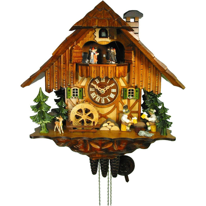 August Schwer Chalet-Style Cuckoo Clock - 4.0451.01.C - Made in Germany - Time for a Clock