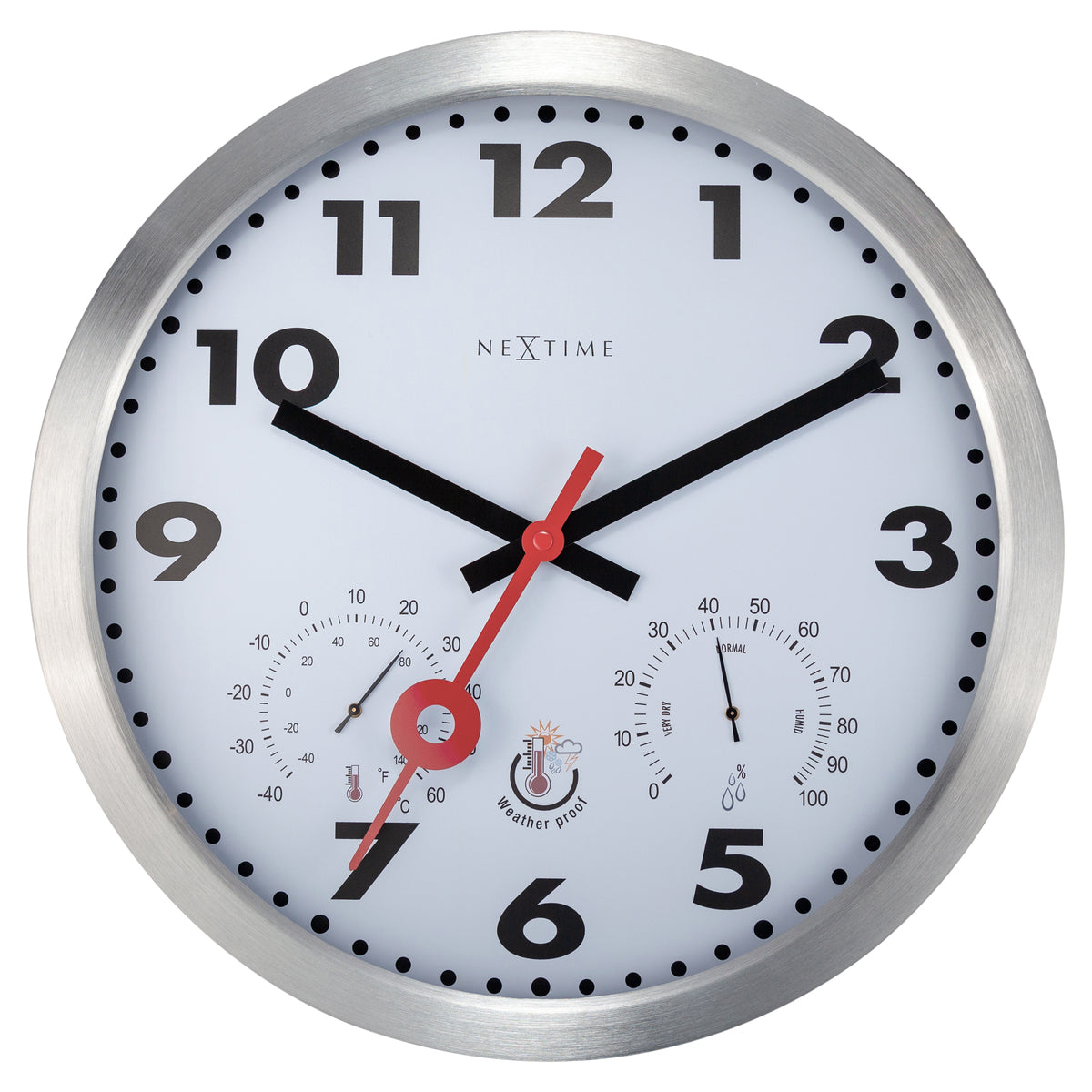 NeXtime - Clematis Wall Clock | Time For a Clock — Time for a Clock
