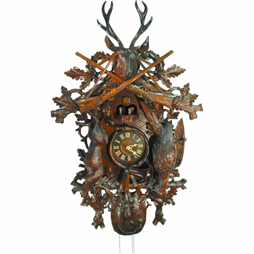 August Schwer Cuckoo Clock Carved Style 5.0153.01.P - Made in Germany - Time for a Clock