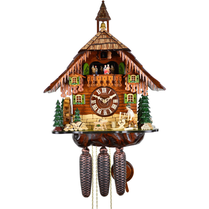 August Schwer Chalet-Style Cuckoo Clock - 5.1851.01.C - Made in Germany - Time for a Clock