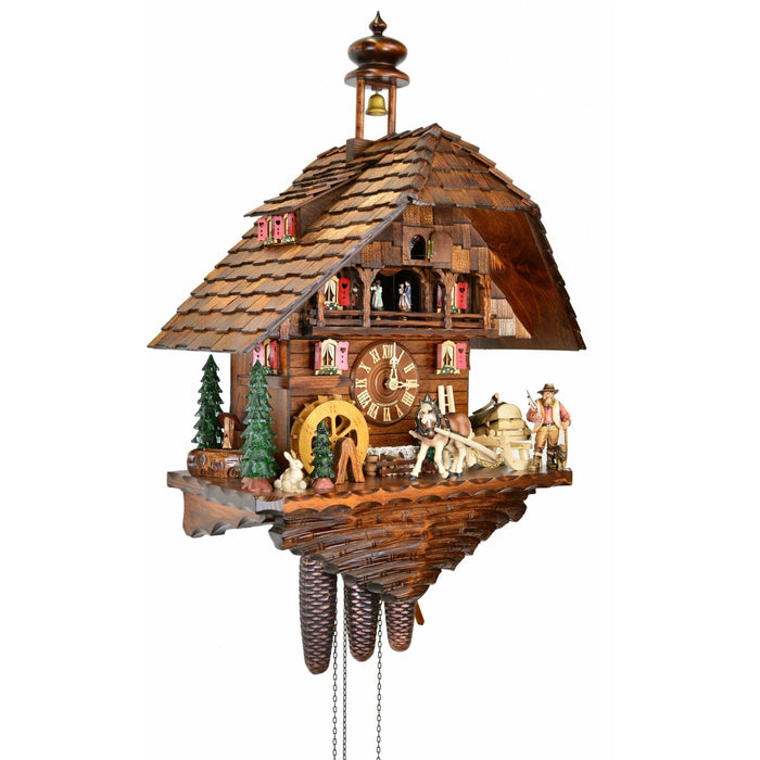 August Schwer Chalet-Style Cuckoo Clock - 5.8861.01.P - Made in Germany - Time for a Clock