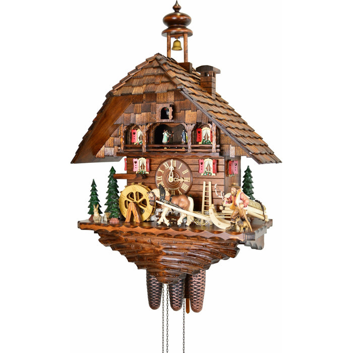 August Schwer Chalet-Style Cuckoo Clock - 5.8861.02.P - Made in Germany - Time for a Clock