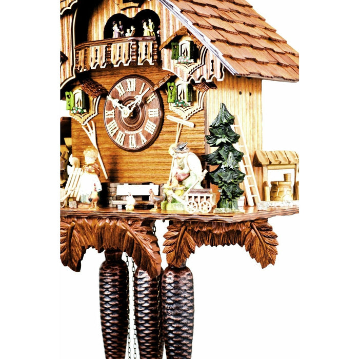 August Schwer Chalet-Style Cuckoo Clock - 5.8867.01.C - Made in Germany - Time for a Clock