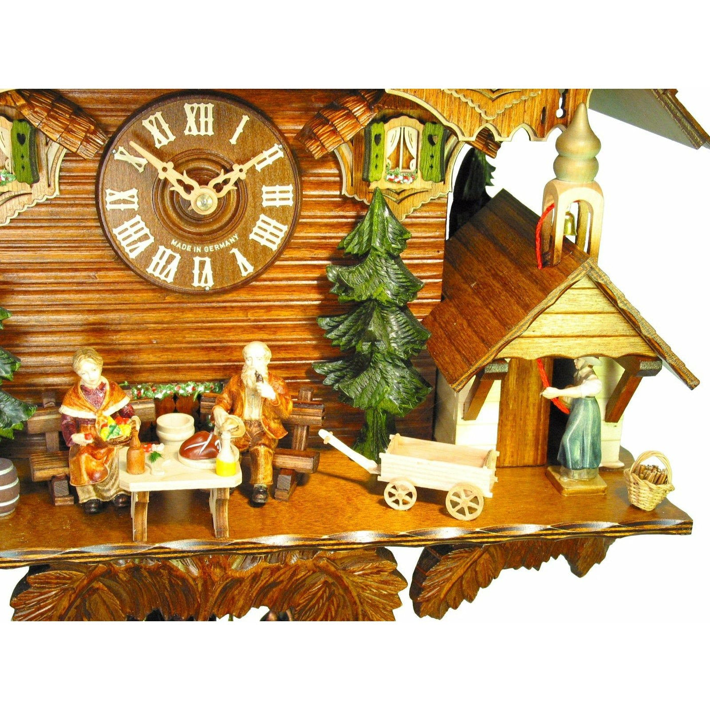 August Schwer Chalet-Style Cuckoo Clock 5.8869.01.C Made in Germany ...