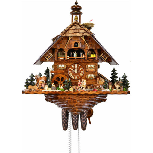 August Schwer Chalet-Style Cuckoo Clock - 5.8880.01.P - Made in Germany - Time for a Clock