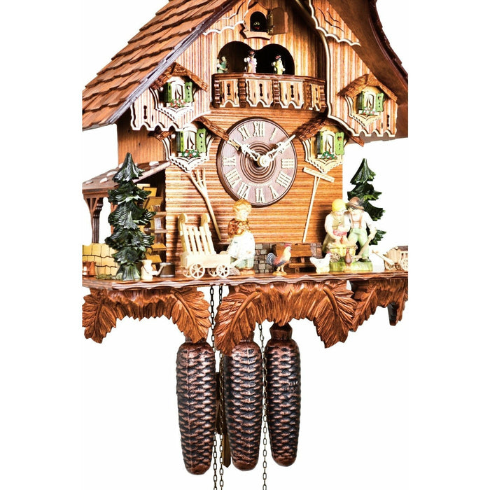 August Schwer Chalet-Style Cuckoo Clock - 5.8867.01.C - Made in Germany - Time for a Clock