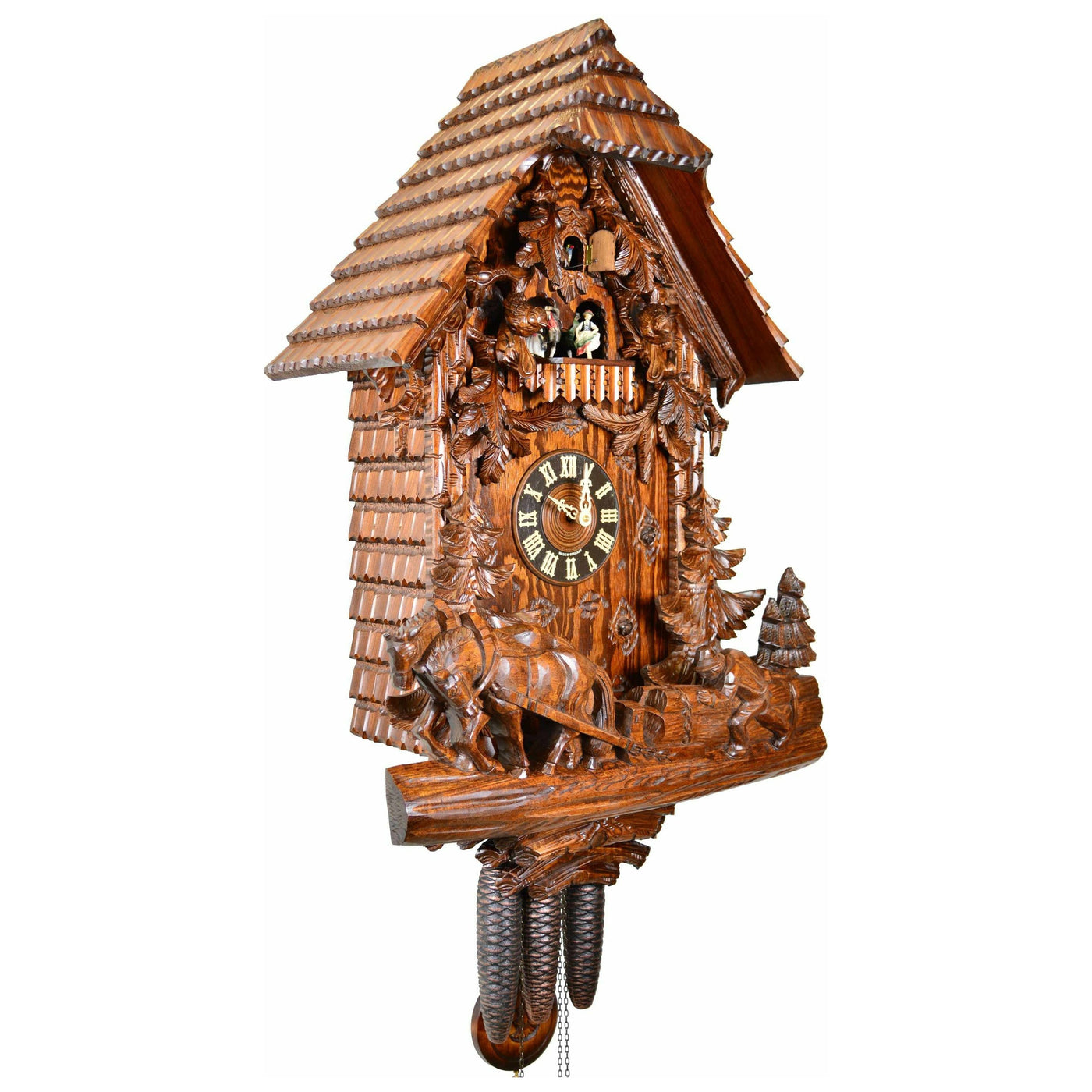August Schwer Cuckoo Clock 7.8831.01.P Made in Germany — Time for a Clock