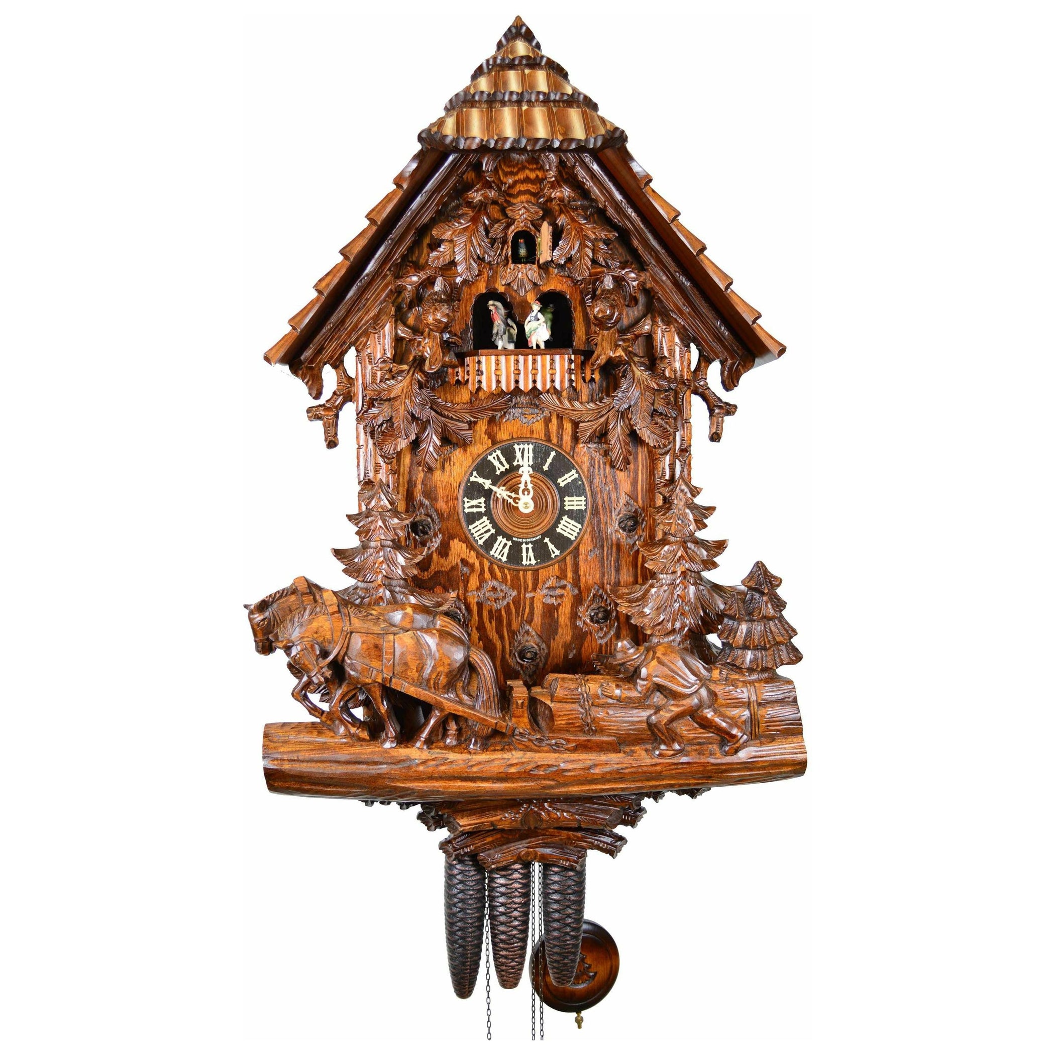 August Schwer Cuckoo Clock 7.8831.01.P Made in Germany — Time for a Clock