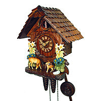 August Schwer Chalet-Style Cuckoo Clock - 1.0455.01.P - Made in Germany - Time for a Clock