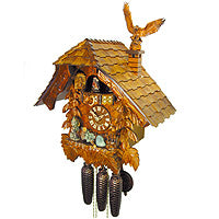 August Schwer Chalet-Style Cuckoo Clock - 5.0471.01.C - Made in Germany - Time for a Clock