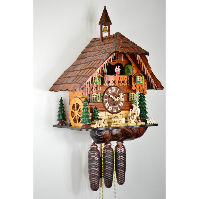 August Schwer Chalet-Style Cuckoo Clock - 5.1851.01.C - Made in Germany - Time for a Clock