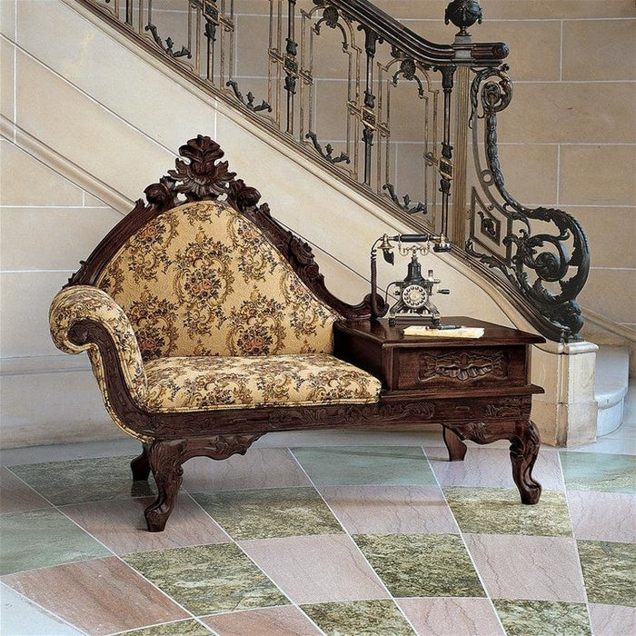 Design Toscano Victorian-Style Gossip Bench