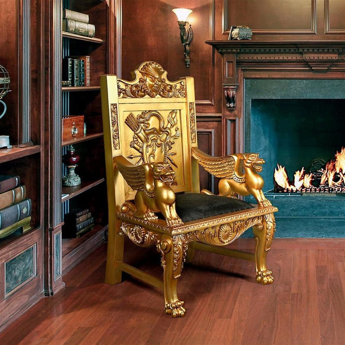 Fantasy Throne Chair Beaver Storytelling Chair - Main Image