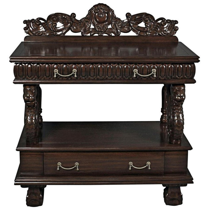 Design Toscano The Lord Raffles Winged Lion Buffet Table