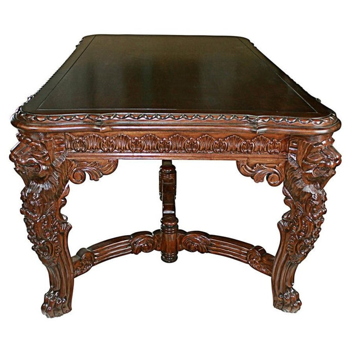 Design Toscano The Lord Raffles Lion Table