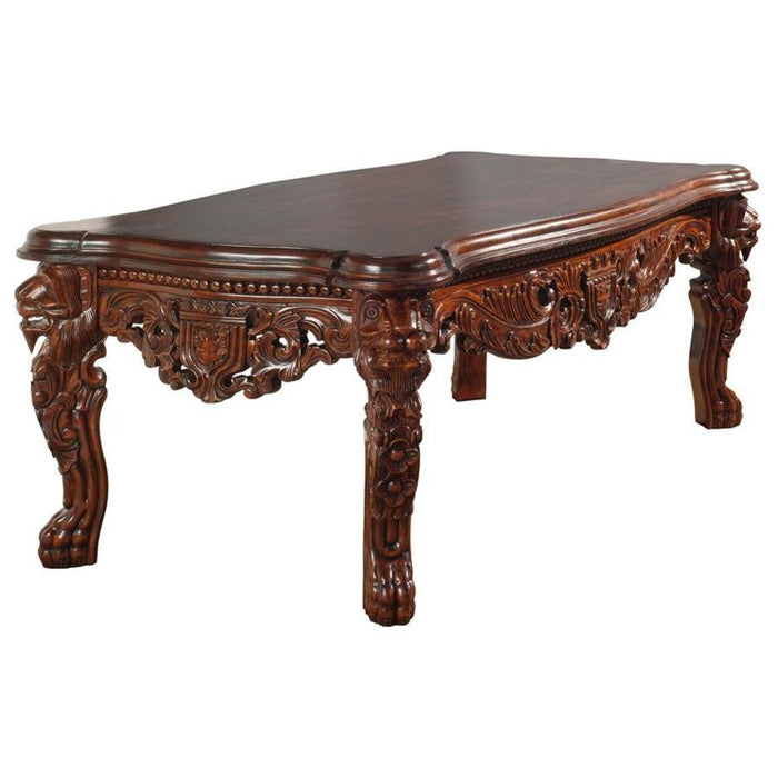 Design Toscano The Lord Raffles Grand Hall Lion Leg Coffee Table