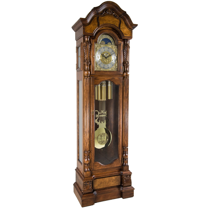 Hermle Anstead 88" Grandfather Clock - Made in U.S - Time for a Clock